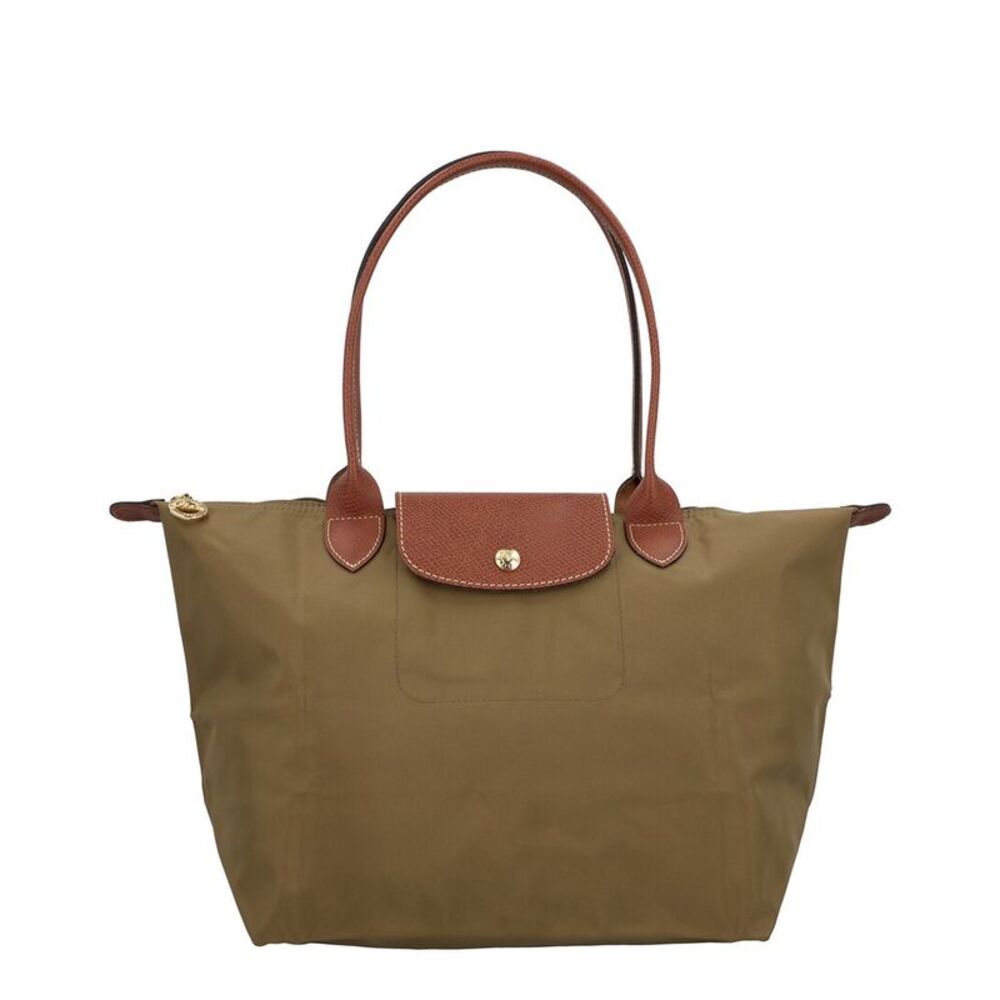 Longchamp Le Pliage Medium Long Handle Tote, Green